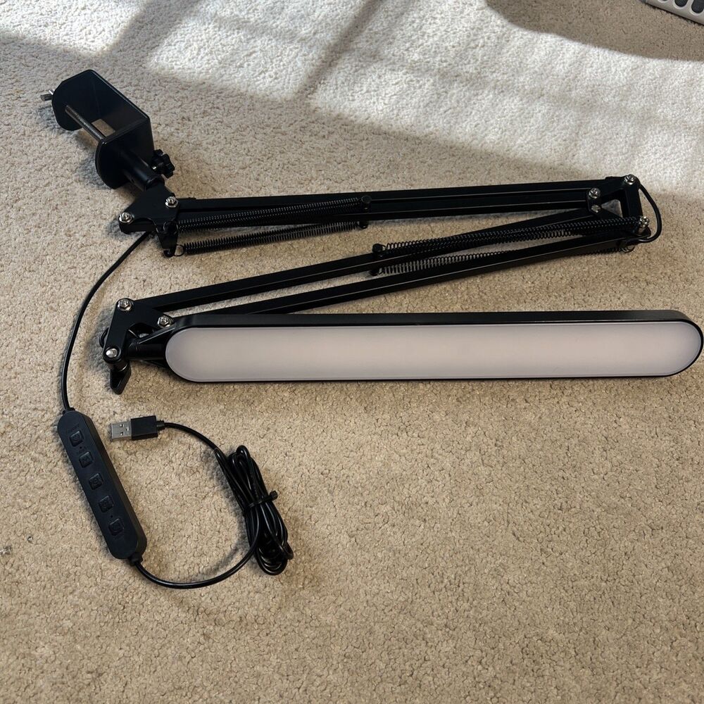 SKYLEO Led Desk Lamp - Desk Light for 31.5" Tall - 5 Color Modes